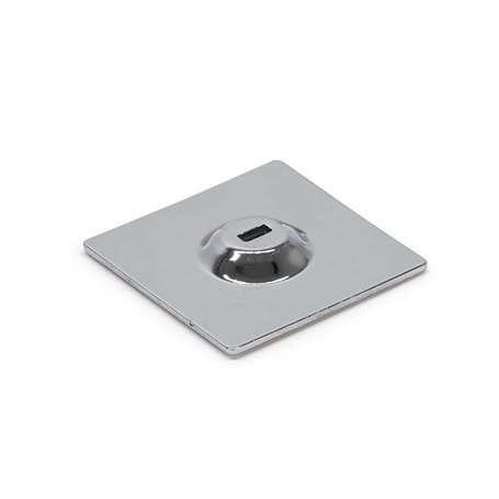 Waytex Plaque d’Ancrage Adhésive avec Slot de Sécurité Standard pour Câble Antivol Ordinateur Portable