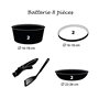 Kamberg - Batterie de Cuisine 8 pcs - Induction - Made in France - Sans PFOA/PFAS