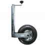 Roue jockey gonflable Ø260mm support Ø48mm WERKA PRO