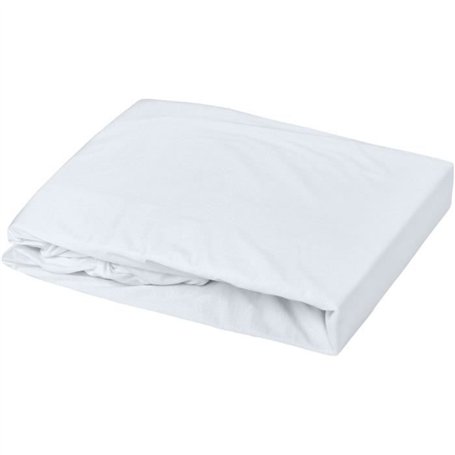 Drap housse - DOMIVA - 60 x 120 cm - Jersey - Light blue