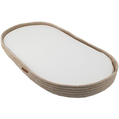 Matelas a langer tressé - DOMIVA - Honey Moon - Coton tressé