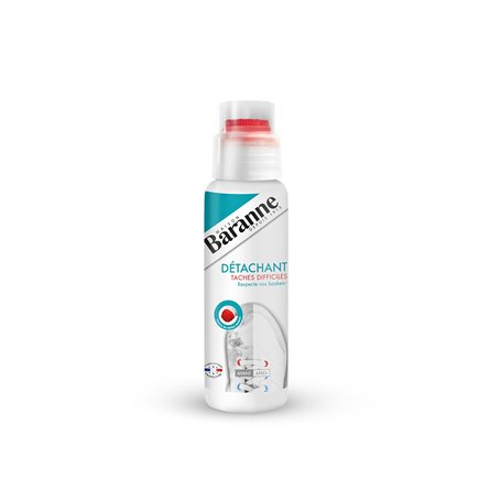 Baranne - Liquide Détachant pour Basket - Ideal pour tâches difficiles Sans parfum -200 ml - Fabrication française