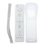 2 X Télécommande Wiimote pour Nintendo Wii et Wii U - Blanc