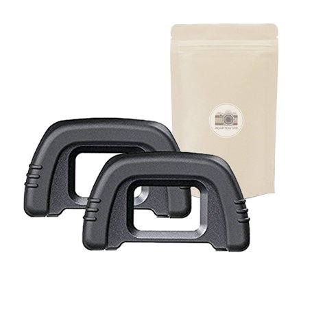 X2 DK21 Oeilleton Caoutchouc pour Viseur Nikon Type DK21 DK-21 Compatible avec Nikon D750 D7000 D90 D80 D610 D200 D600 D7000 D10
