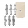 X6 Spigot Metal 1/4 3/8 Adaptateur Pied Flash Studio rotule Standard Kodak congres Support projecteur Universel