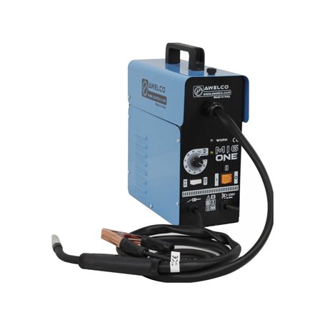AWELCO - Poste à souder MIG NO GAS Mig one + fil fourré + Accessoires masque