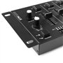 Vonyx STM-3020B Table de mixage 6 canaux – Port USB, 3 canaux mono/stéréo commutables, 2 canaux phono/ligne commutables, 2 entré
