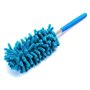 PARENCE.- Brosse Télescopique Microfibre - Plumeau Extensible pour Nettoyage à Sec et Humide - Longueur Ajustable de 25 cm à 75