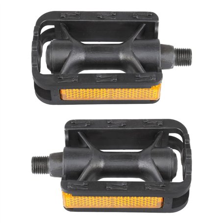 cyclingcolors Pédales vélo Enfant 9/16" Noir Cycle Tricycle Junior Ville Route VTT (Paire)