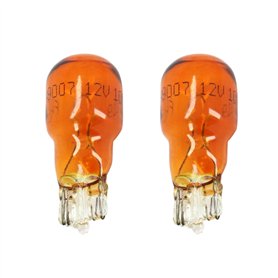 cyclingcolors 2x Ampoule 12V 10W T13 W2.1x9.5d clignotant latéral voiture moto scooter éclairage goutte d'eau lampe tableau bord