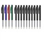 BIC - Lot de 10 Stylos-Bille Noir - M10 Original Rétractables Pointe Moyenne (1