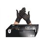 OneProtek Gants jetables noir en nitrile - Boîte de 100 Gants Nitrile - Taille XS (Très Petite) - Sans latex - Résistants et Mul