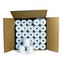 Carton de 50 bobines pour balance 80 mm x 60 mm Papier thermique 55 g/m² sans Phenol. Blanc - rouleaux bobine de caisse