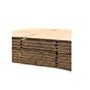 IDMENAGE - LOT DE 25 BOITES EN CARTON ONDULE - 32X25X18 CM