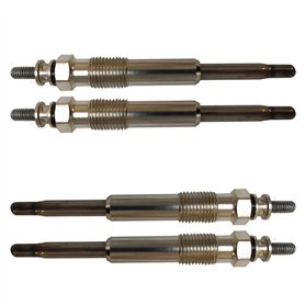 (Lot de 4) Bougie de préchauffage compatible avec SOLENZA ARENA CLIO 2 II KANGOO THALIA TRAFIC 1
