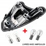 Partsline Kit feu arrière droit avec platine + 2 ampoules 12V + 2 ampoules P21W compatible 308 I (2007-2015) équivalent à 160695