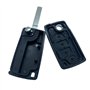 Jongo - Coque de Clé avec Lame Compatible avec Citroen C4, C5 et C6 | CE0523 | Boitier Clef Plip Voiture Utilitaire Télécommande