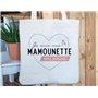 Manahia Totebag Maman - Je suis une Mamounette very Parfaite - 100% Coton - Sac Maman - Sac cabas - Cadeau Noël Maman - Annonce
