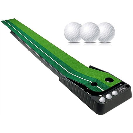 KLEA Tapis d'entrainement de Golf Golf Putting Auto Return