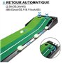 KLEA Tapis d'entrainement de Golf Golf Putting Auto Return