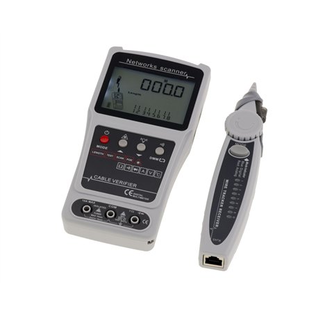 KALEA-INFORMATIQUE Testeur réseau cuivre et fibre avec fonction multimètre : Cartographie