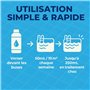 Algicide Anti-Algues Choc Piscine 1L | Rattrapage Eau Verte & Eaux Troubles | Double Action Préventive & Curative | Stop Algues 