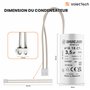 Condensateur 3,5 uF Moteur Volet Roulant BUBENDORFF - Condensateur avec Connecteur JST pour Réparation Pro de Volet Roulant - Ha