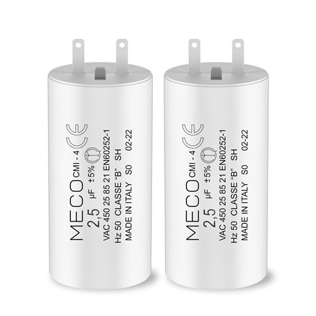 Lot de 2 Condensateurs 2