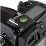 Protège Griffe avec Niveau à Bulle. Cache Griffe Flash. Cache Sabot Flash pour Appareil Photo DSLR Canon Nikon Pentax Olympus Pa