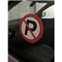 Autocollants Stationnement Interdit - Lot de 25 Stickers Ultra-Adhésifs et Résistants