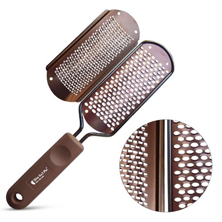 Rappe pieds pédicure manuelle professionnelle acier inoxydable pour éliminer callosite