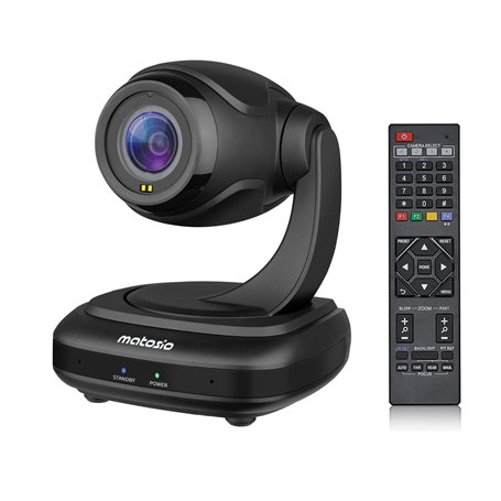 Matosio FoxPro Caméra de visioconférence PTZ 1080P