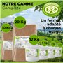 TERRE DE DIATOMEES DIATEOR - Seau de 5Kg de Terre de Diatomée Grade Alimentaire - 100% Naturelle, Non Calcinée - Poudre Blanche 