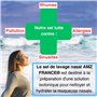 AMZ FRANCE Sel de Rinçage Nasal 750g, Produit en Bretagne, QUALITE PREMIUM 100% Naturel Solution Saline Nasale, Sérum Physiologi