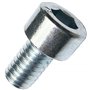 Aerzetix: 20 boulons vis à tête cylindrique M6x10mm DIN912 acier zingué empreinte 5mm Allen C18873