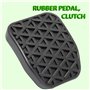 AERZETIX - C65429 - Revêtement de pédale d'embrayage - compatible avec Bmw 35211108634 - en caoutchouc - couleur noir - voiture,