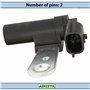 AERZETIX - C66221 - Capteur PMH pour vilebrequin sans câble - nombre de pôles: 2 pins - compatible avec 8200 772 182 - mécanique