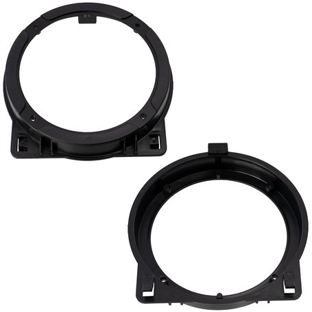 AERZETIX - C11597 - Lot de 2 Adaptateurs/Supports pour Haut-parleurs de Voiture Ø130 mm - côté de Montage Partie Avant - Compati