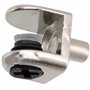AERZETIX - C41752 - Lot de 8 Taquets à enfoncer pour glace 2-6 mm - patte support de fixation d'étagère en vitre - pince à verre
