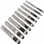 AERZETIX - C76308 - Ensemble de 9 outils de poinçonnage Ø2.5