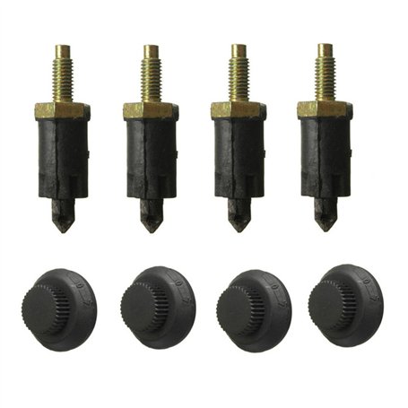 YOUNGE 8 Pièces / Set Clips Agrafes Vis HDI Cache Moteur pour Citroen Peugeot 206 207 306 307 806