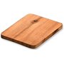 Kesper Lot de 8 Planches à raclette - 10 x 8 cm - en Bois d'acacia - Dessous de Verre - Planche à raclette