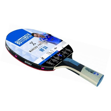 Butterfly Marcos Freitas MFX4 Raquette de Tennis de Table en Caoutchouc Wakaba 1