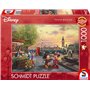 Schmidt Spiele 58044 Puzzle 1000 pièces Thomas Kinkade Disney Mickey et Minnie à Londres
