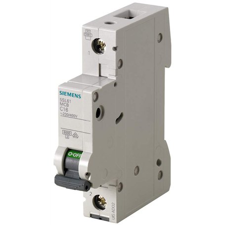Siemens 5sl6140–6 Miniature Disjoncteur 6 KA 1 Pole B-40 a