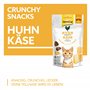GimCat Crunchy Snacks Poulet avec Fromage - Friandise pour Chat croustillante et Riche en protéines - 1 Sachet (1 x 50 g)