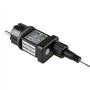 Idena 31487 - Cordon lumineux LED avec 100 LED en blanc chaud, fonction minuterie 8 heures avec transformateur, utilisation inté