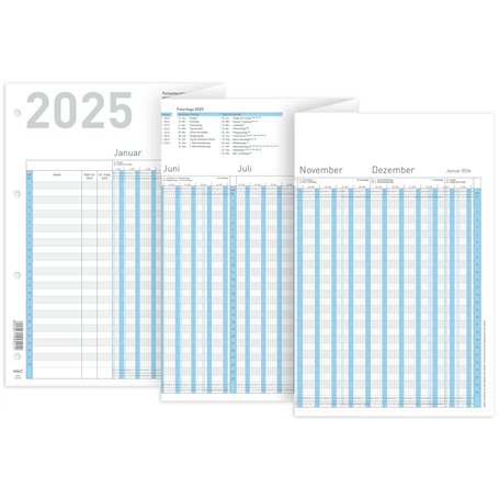RNKVERLAG 2910/25-10 - Calendrier de vacances des employés 2025