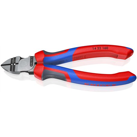 Knipex Pince à dénuder coupante de côté noire atramentisée