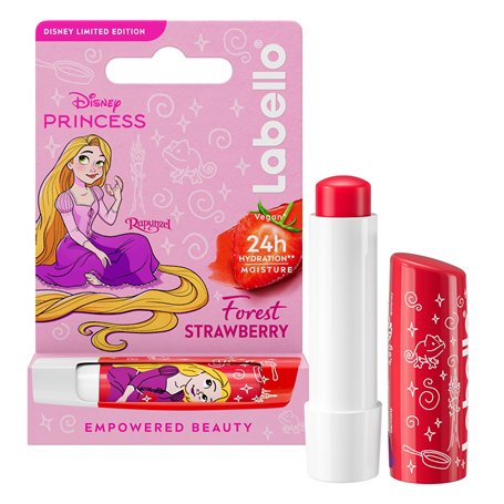 LABELLO Baume à lèvres Édition Limitée Disney Princesse Raiponce Forest Strawberry 1x 4
